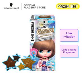 Freshlight Hair Color Foam 105ml Bottle - Creamy Cinnamon