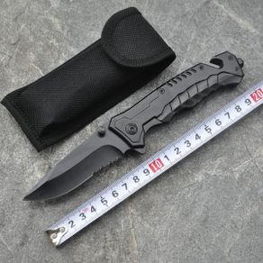 New 7CR17MOV Blade Tactical Knife black fold knife camping hunting hiking survival kitchen fruit pocket Knife outdoor knives
