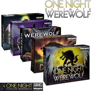 Board Games One Night Ultimate Werewolf Daybreak vampire alien