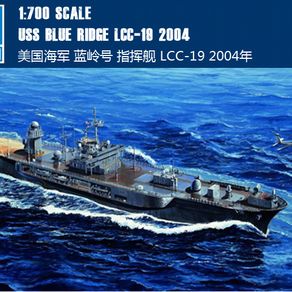 05717 1:700 American LCC-19 Blue Ridge command ship 2004 Assembly model