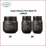 KOREA [Innisfree] Super Volcanic Pore Mask 2X Double UP UP (100ml)