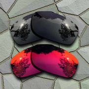 Grey Black&Violet Red Sunglasses Polarized Replacement Lenses for Oakley Fives Squared