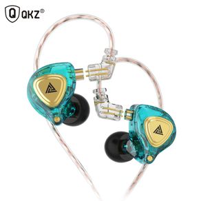 QKZ ZX3 Bass Earphones Sport Running Wired Hanging In Ear Headphone Stereo Noise Cancelling Headset Earbuds With Mic