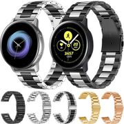 Stainless Steel Straps For Samsung Galaxy Watch Active2 2 40mm 44mm Smart Bracelet Bands For Galaxy Watch 46mm/Gear S3 22mm 20mm