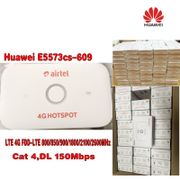 Lot of 100pcs New Original Unlocked LTE FDD 150Mbps 4G Pocket WiFi Router Huawei  E5573Cs-609 ,DHL shipping