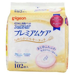Pigeon Japan Breast Pads Premium Care (102 pcs)
