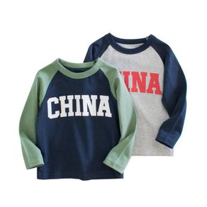Long-Sleeved Boys' T-Shirts Fashion Korean Version Children's Clothing