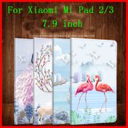 Luxury PU Leather Flip Tablet Case For Xiaomi Mi Pad 2 3 Mipad2 Protective Cover 7.9 inch Coque Mipad3 Mipad 2 3 PC Smart Fundas