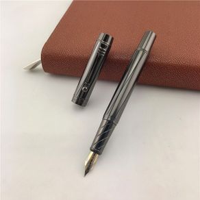 DIKAWEN metal fountain pen High quality elegant stainless steel ink pens Office Supplies Student Writing Gift 009