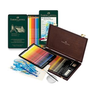 Faber Castell Watercolor Pencils 24/36/48/60/72 Tin Set Water