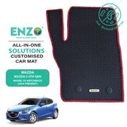 ENZO Car Mat - Mazda 2 4th Gen Model DJ2 Hatchback (2014-Present)