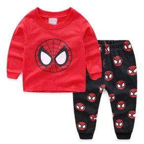 Boys Christmas Pajamas Kids Super man Pajama Set Spider man Pjs Pyjama Enfant Nightgown Pijamas Infantil Navida
