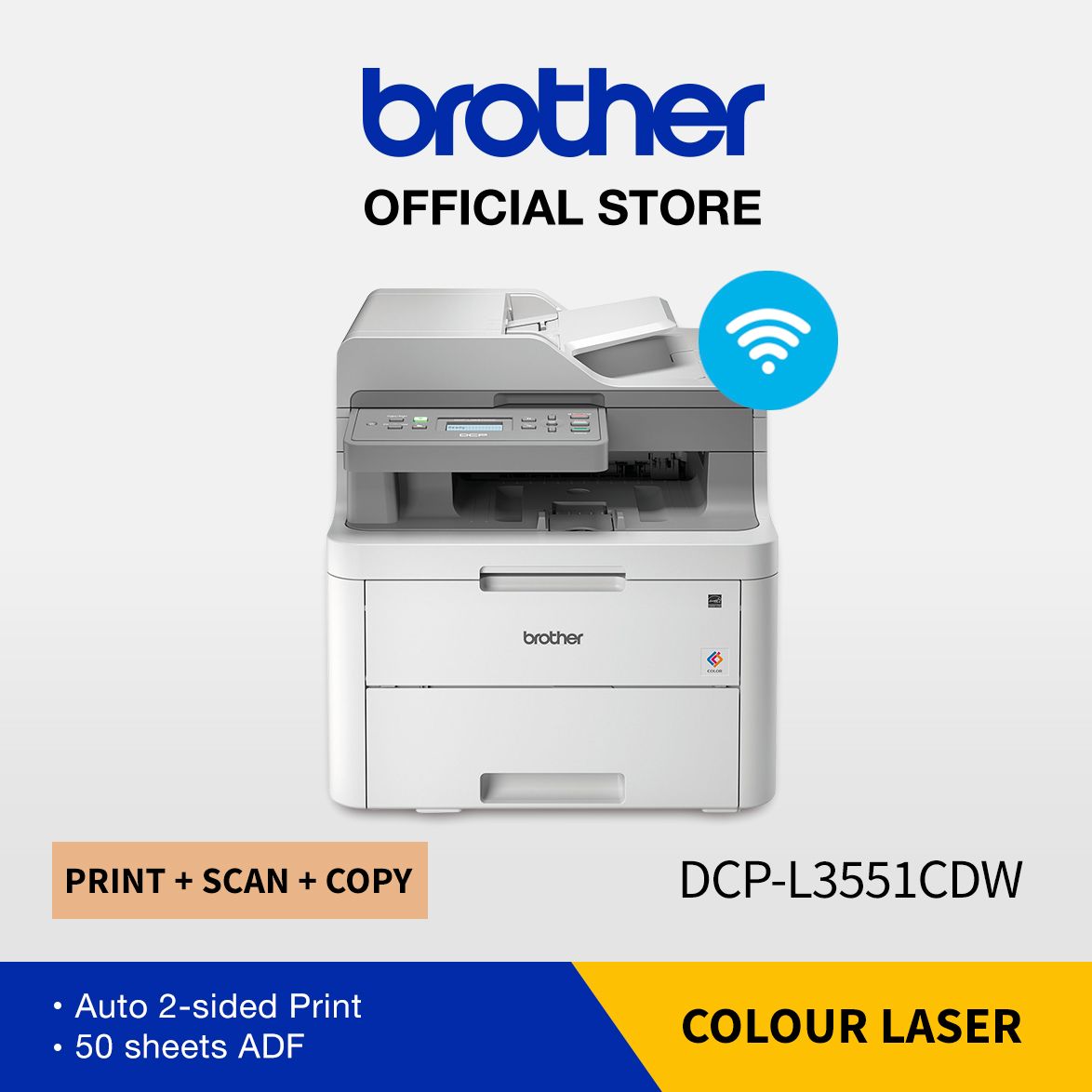 Brother HL-L2375DW Black & White Laser Printer - Challenger Singapore