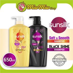 Sunsilk Shampoo Black Shine Soft & Smooth Activ-Infusion (650 ml)