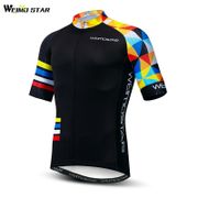 Weimostar Summer Cycling Jersey Men Short Sleeve Bicycle Cycling Clothing Maillot Ciclismo Road Bike mtb Jersey Cycling Shirt