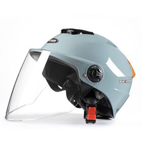 safety helmet construction🛕QM Yema Helmet Men's and Women's Winter Electric Car Motorcycle Helmet Winter Light Type Sun