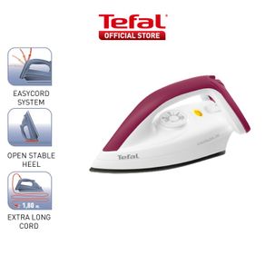 Tefal Durilium Technology Soleplate Easygliss Dry Iron 1200W