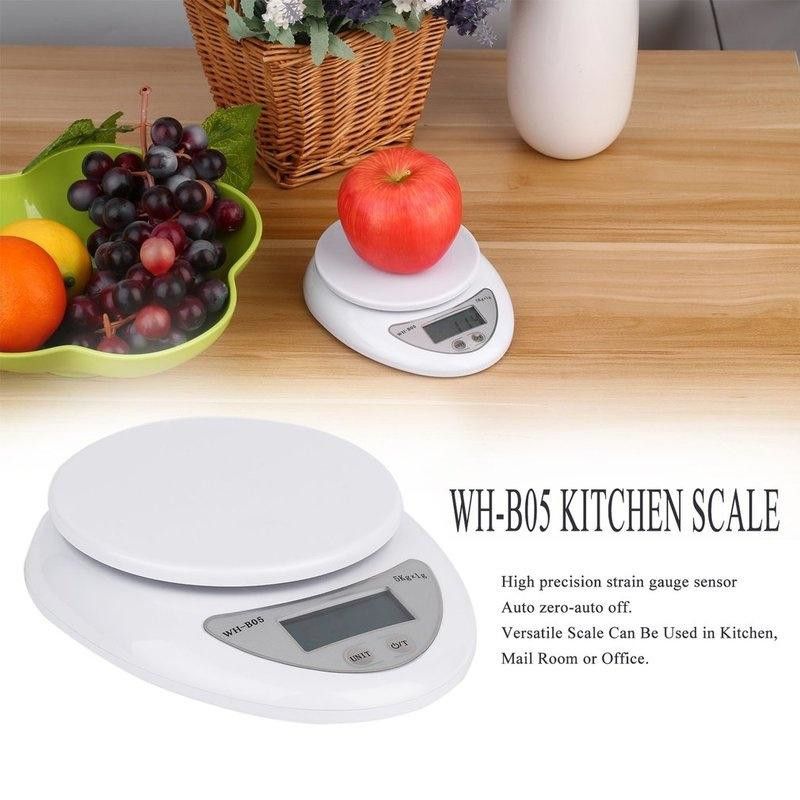 1pc Small Kitchen Electronic Scale For Household Weighing Food And Baking  Up To 5kg, Office Supplies, School Science Supplies, School Scale  Accessories