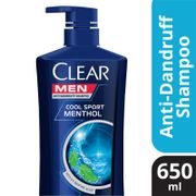 Clear Men Cool Sport Menthol Anti-Dandruff Shampoo 650ml