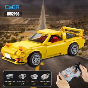 Cada 1322pcs City RC Drift Racing Vehicle Building Blocks Remote