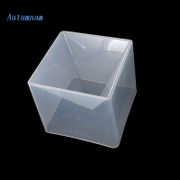 AUTU Super Pyramid Silicone Mould Resin Craft Jewelry Crystal Mold With Plastic Frame