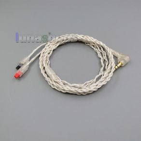 LN005097 Lightweight Silver + OCC Cable For Audio technica ATH-IM50 ATH-IM70 ATH-IM01 ATH-IM02 ATH-IM03 ATH-IM04