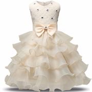 Baby Girls Lace Flower Tutu Princess Dress Kids Birthday Party Ball Gown Children Christmas Baby Clothes