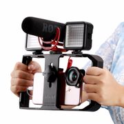 Ulanzi U-Rig Pro Smartphone Video Rig w 3 Shoe Mounts Filmmaking Case Handheld Phone Video Stabilizer Grip Tripod Mount Stand
