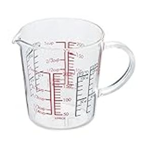 Hario Heatproof Glass Measuring Cup with Handle, 200ml, Clear
