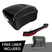 Motorcycle 13.7'' King Pack Trunk LED Tail Light For Harley Tour Pak Road King Street Glide Electra Glide 2014-2020