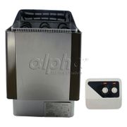 Free shipping 6KW220-240V 50HZ Stainless steel sauna heater with switch controller  comply with the CE standard