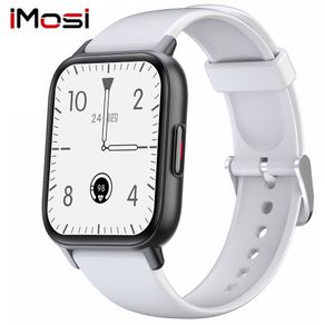 Imosi QS16 PRO Blood Pressure Heart Rate Monitor Smart Watch IP67 Waterproof Sport Fitness Trakcer Watch Men Women Smartwatch