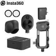 New  Insta360 ONE X2 Lens Guards /Mic Adapter /Lens Cap /Fast Battery Charge Hub /Bullet Time Cord /Utility Frame
