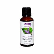 Now Foods Essential Oils Lavender & Tea Tree 1 fl oz (30 ml)