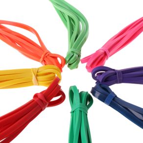 New Arrive Rubber Elastic Fitness Resistance Bands Gym Exercise Home Power Theraband