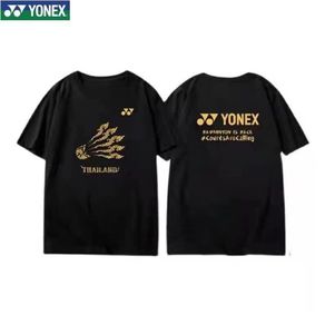 Yonex men's and women's badminton clothing short-sleeved sports T-shirt team quick-drying table tennis clothing competition training clothing