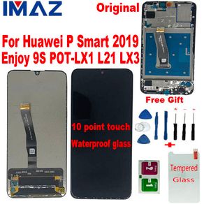 IMAZ Original For Huawei P Smart 2019 LCD Display with Touch Screen Digitizer Assembly For Enjoy 9S POT-LX1 L21 LX3 Repair Part