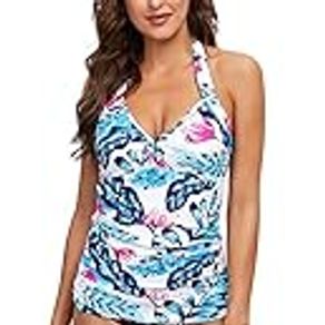 Oceanlily Halter Maternity Swimwear Top-Pregnancy Swimsuits