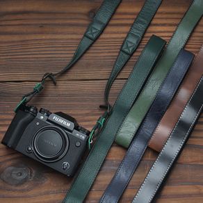 Micro single camera strap lanyard SLR camera shoulder strap suitable for Sony Fuji retro literary shoulder strap