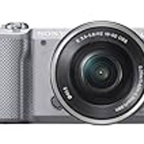 Sony Alpha a5000 Mirrorless Digital Camera with 16-50mm OSS Lens (Silver)