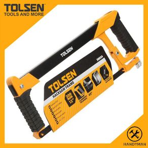 Tolsen Aluminum and TPR Handle Square Hacksaw Frame 30054