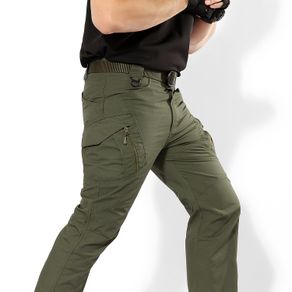 Men IX9 City Tactical Cargo Pants Men Combat Army Military Pants Cotton Multi Pockets Stretch Flexible Casual Trousers Men 5XL