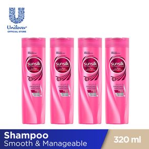 [Bundle of 4] Sunsilk Smooth & Manageable 320ml