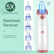 Blackhead Remover Vacuum Microdermabrasion Face Deep Cleaner Pore Acne Pimple Removal Suction Beauty Clean Skin Care Tool