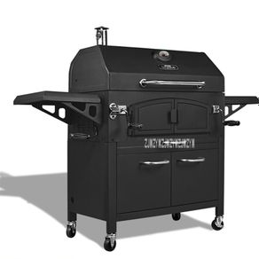 New Arrival Outdoor Large Grill CF-E116005 Home Mobile Kitchen Villa Charcoal Grill Thicker Barbecue Pits For 10-20 People Hot