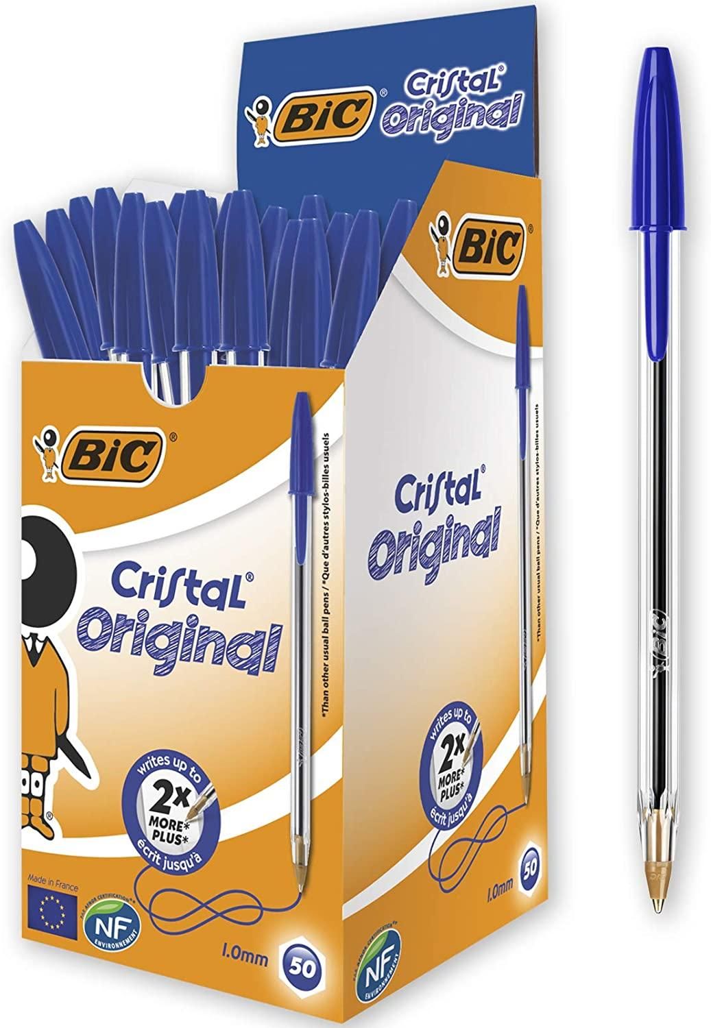 8 BIC Cristal Fun Ballpoints Pen Pink, Blue, Purple and Green Color Pens -   Singapore