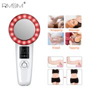6 in 1 Ultrasound Cavitation Body Slimming Massager Weight Loss Anti-Cellulite Fat Burner Galvanic Infrared EMS Therapy Machine
