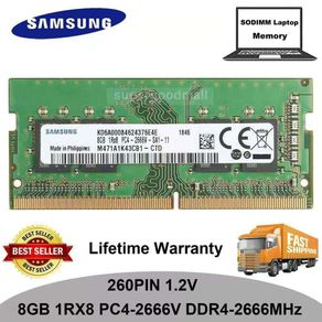 Samsung 8GB 1Rx8 PC4-2666V DDR4-2666Mhz 260Pin 1.2V SODIMM Laptop Memory RAM Notebook RAM