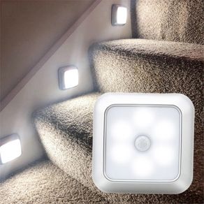 LED PIR Motion Induction Sensor Night Light Closet Cabinet Lighting Lamp
