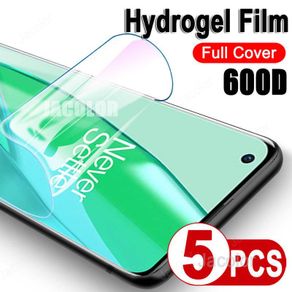 5Pcs Hydrogel Safety  Film For OnePlus 8 8T 9 9R Pro Plus 5G Screen Protector Gel Soft Film